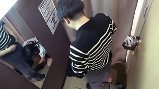What Happens If You Ask Matures Women In The Fitting Room To Hem Up Your Pants After You Take Your Dick Out -two